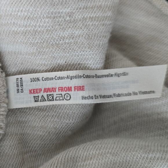 Free People Beach Heathered Tan Cowl Neck Lightweight Sweater OSFM - Picture 6 of 6